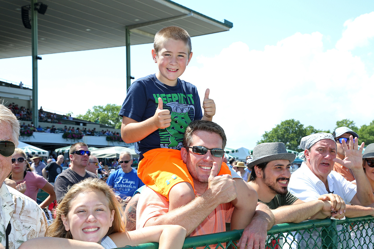 kid with dad