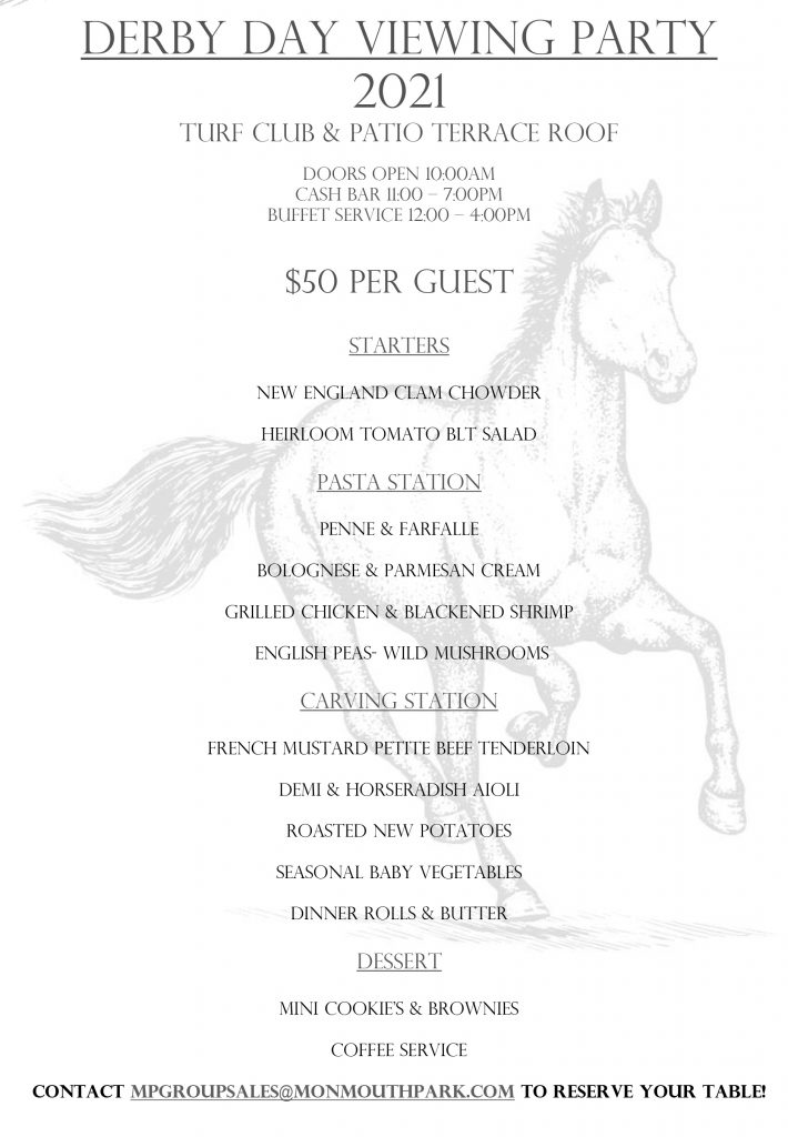 derby menu