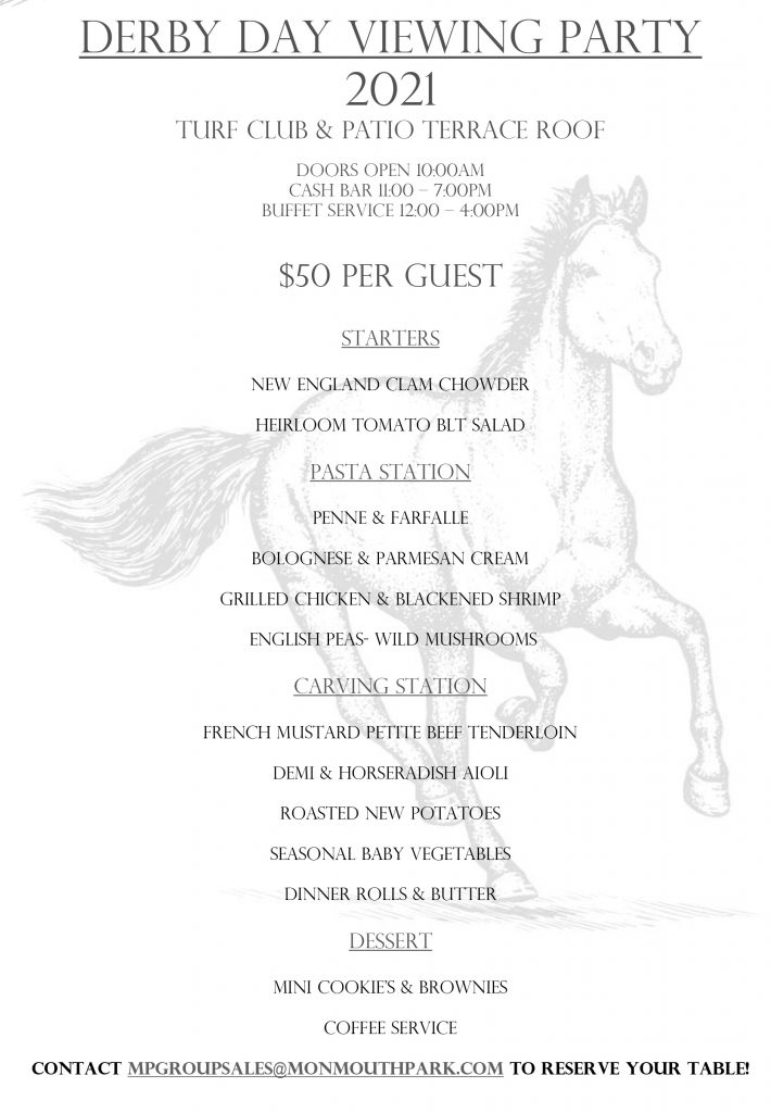 derby menu