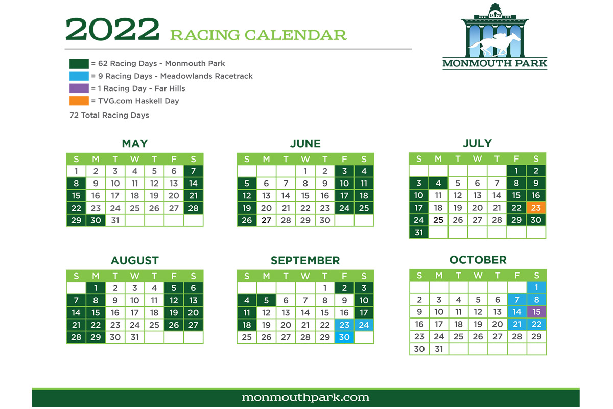 Monmouth Park Adds Two Live Sunday Racing Dates In September Monmouth